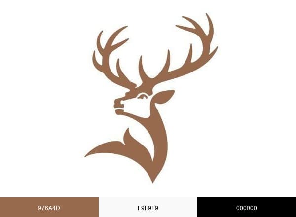 The Glenfiddich Distillery brand color palette