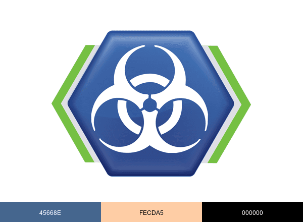 Global Biodefense brand color palette