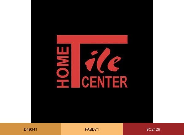 Home Tile Center of NY brand color palette