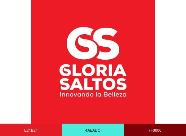 Gloria Saltos brand color palette