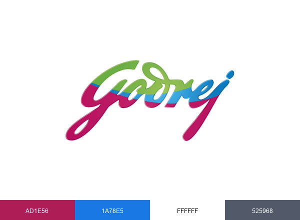 Godrej brand color palette