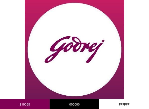 Godrej Enterprises brand color palette