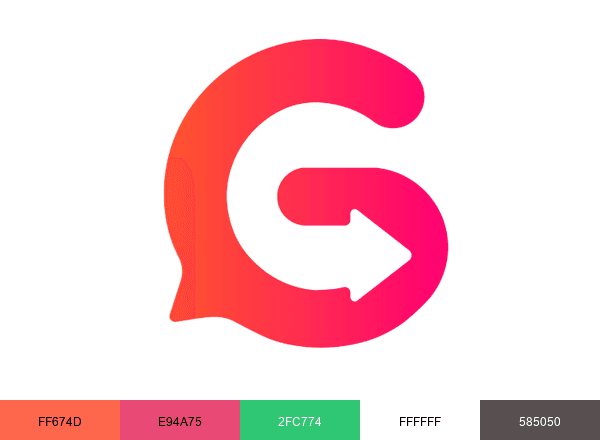 GoEast Mandarin brand color palette