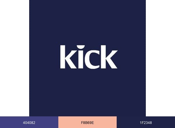 Kick Health brand color palette