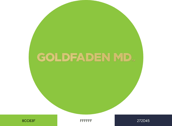 Goldfaden MD brand color palette