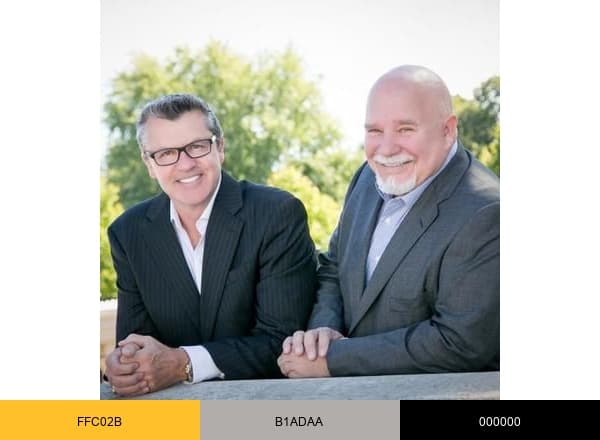 The Gold Guys brand color palette