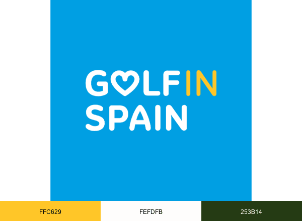 Golf in Spain brand color palette