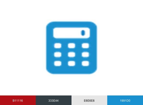 Good Calculators brand color palette