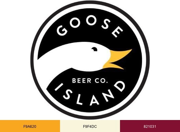 Goose Island Beer Co. brand color palette