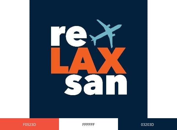 reLAXsan brand color palette