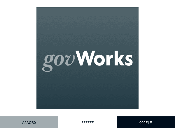 govWorks brand color palette