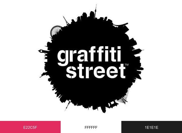 GraffitiStreet.com brand color palette