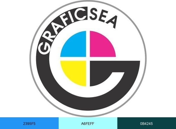 Graficsea brand color palette