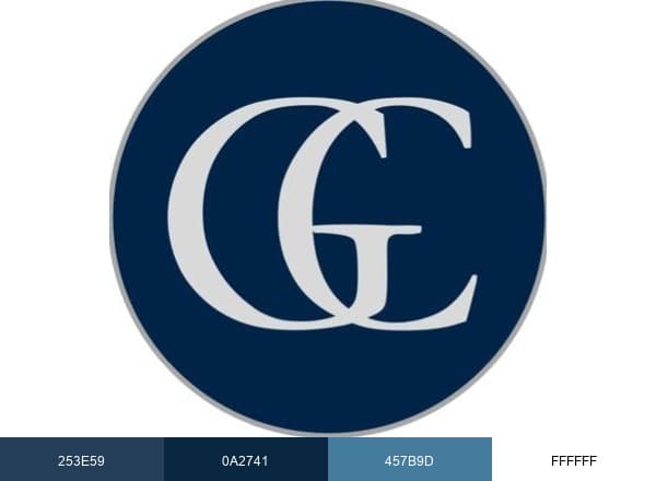 Graham Capital Management brand color palette