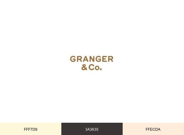 Granger & Co. brand color palette