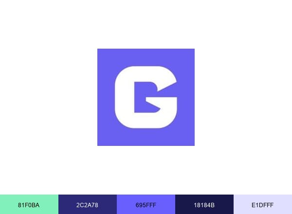 Granit Bank brand color palette