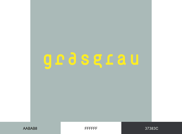 Grasgrau brand color palette