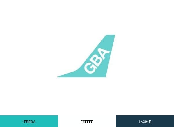 Greater Bay Airlines (GBA) brand color palette