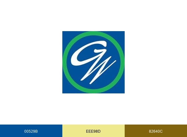 Great Western Bank brand color palette