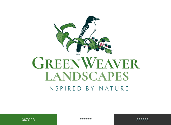 GREENWEAVER brand color palette