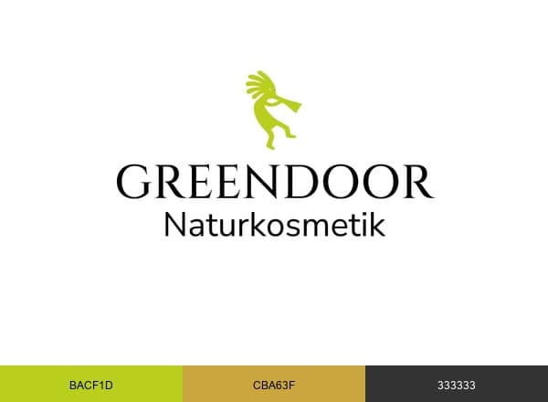 GREENDOOR Naturkosmetik brand color palette