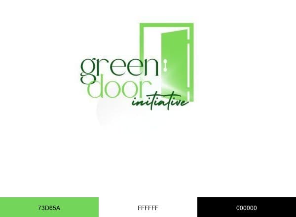 Green Door Initiative brand color palette