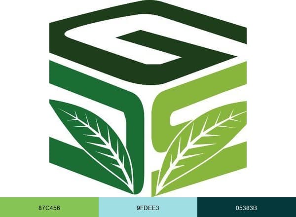 GreenDropShip.com brand color palette