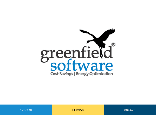 GreenField Software brand color palette