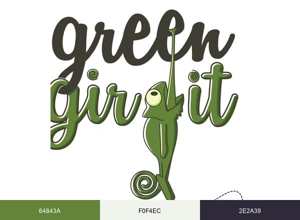 Green Girgit brand color palette