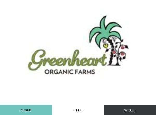 Greenheart UAE brand color palette