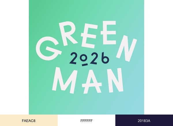 Green Man brand color palette