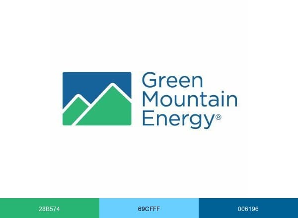 Green Mountain Energy brand color palette