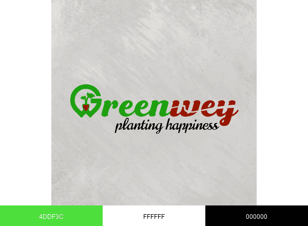 Greenwey Creation Pvt. Ltd. brand color palette
