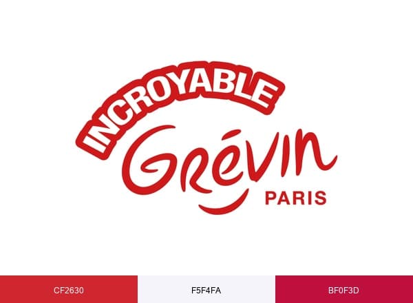 Grévin Paris brand color palette
