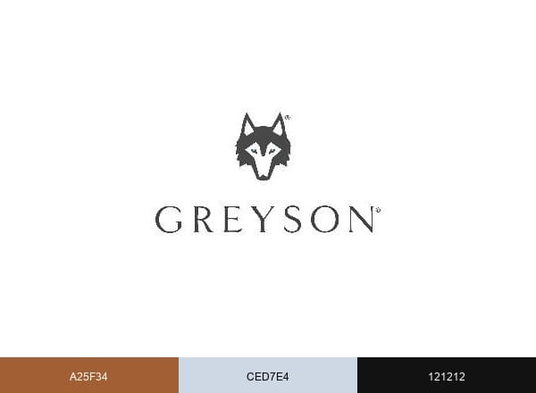 GREYSON brand color palette