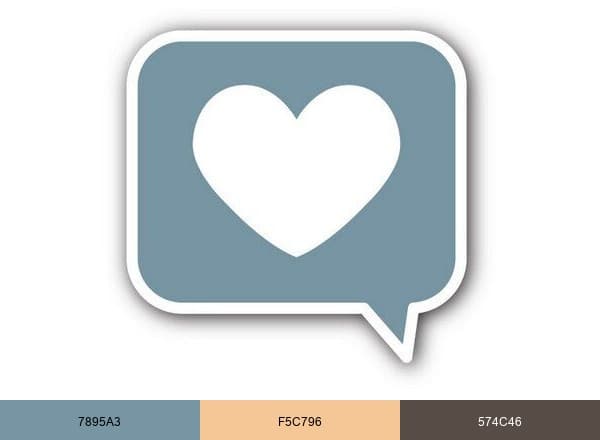 Grief Recovery brand color palette