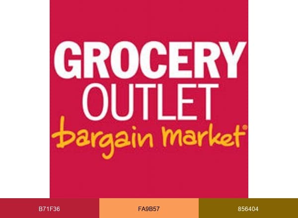 Grocery Outlet brand color palette