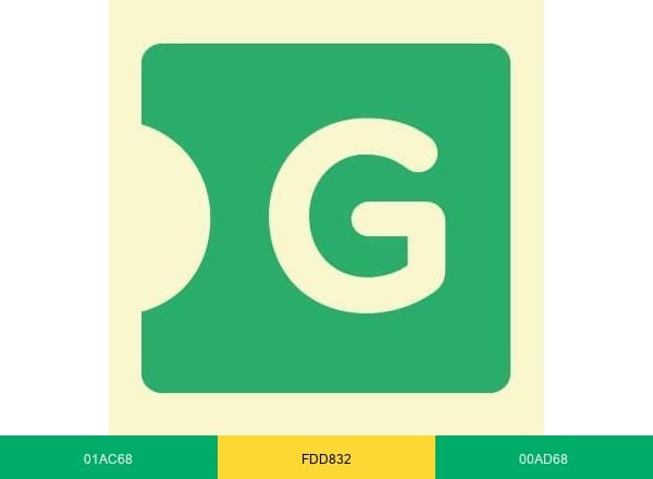 Groovebook brand color palette