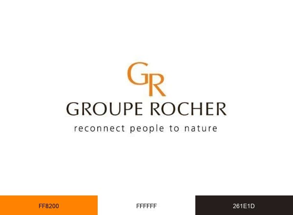 Groupe Rocher brand color palette