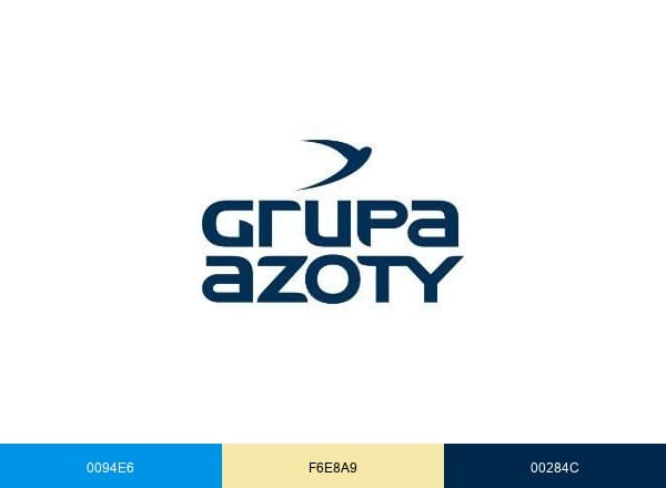 Grupa Azoty brand color palette