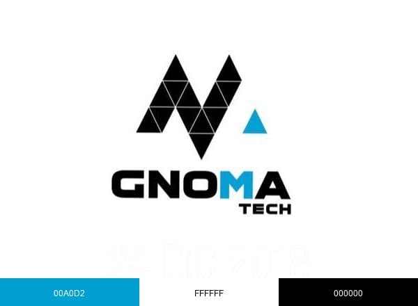 Gnoma Tech brand color palette