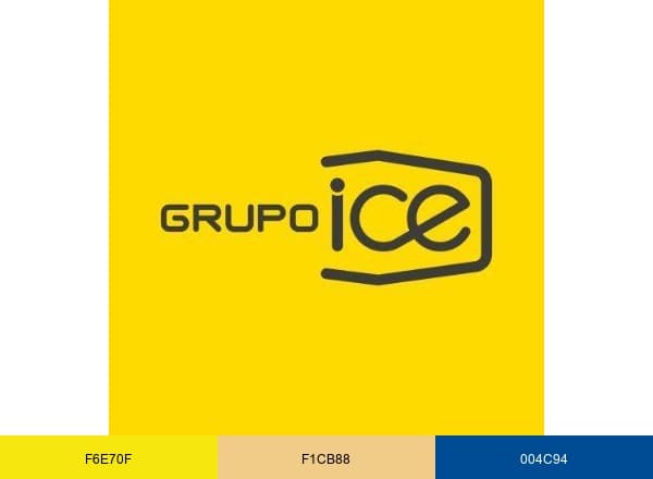 Grupo ICE brand color palette