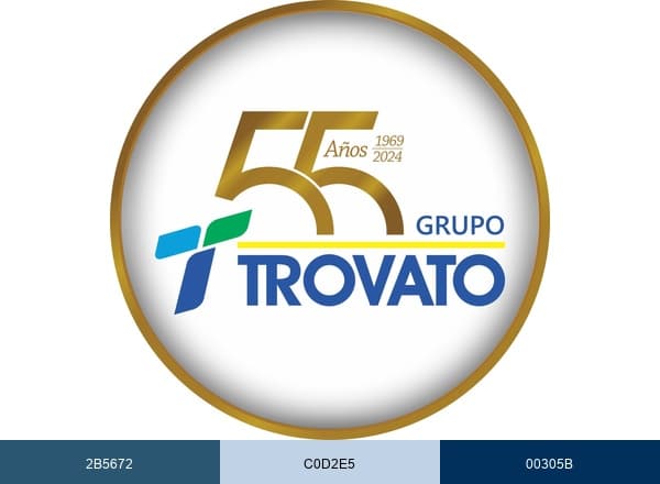 Grupo Trovato brand color palette
