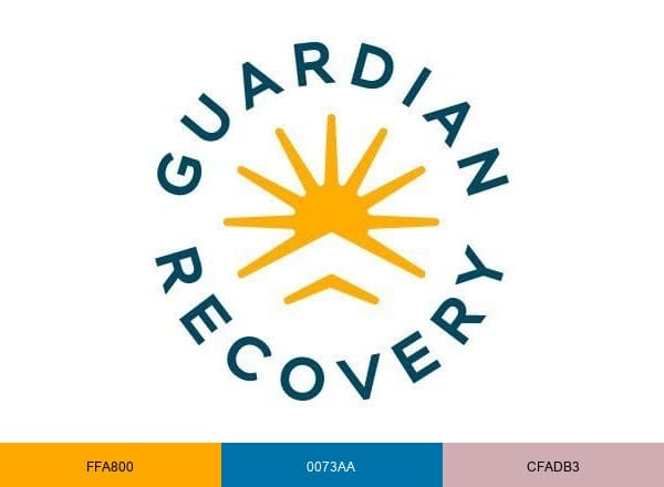 Guardian Recovery brand color palette