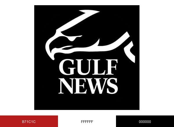 Gulf News brand color palette