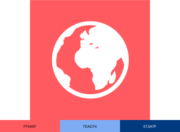 GuruWalk brand color palette
