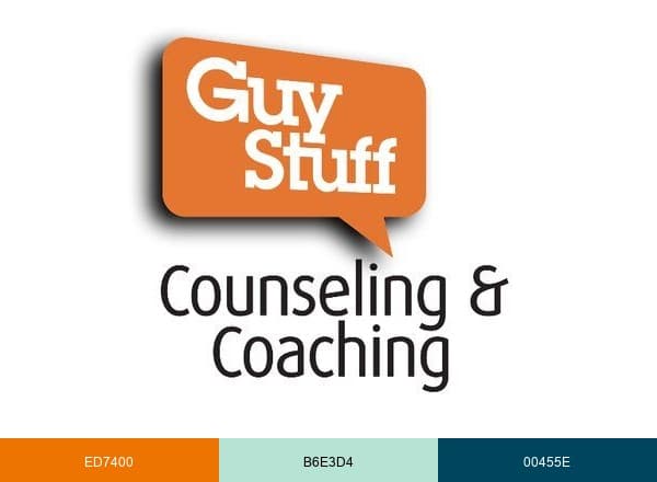 by Guy Stuff Counseling brand color palette