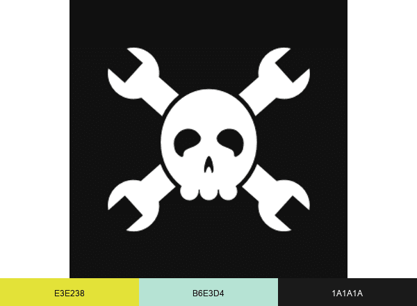 Hackaday brand color palette