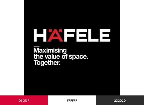 Hafele India brand color palette