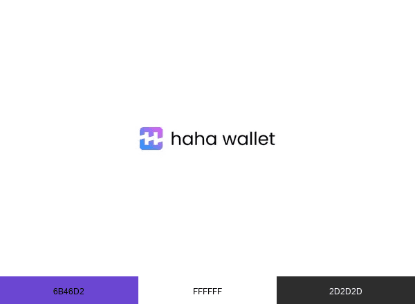 HaHa Wallet brand color palette